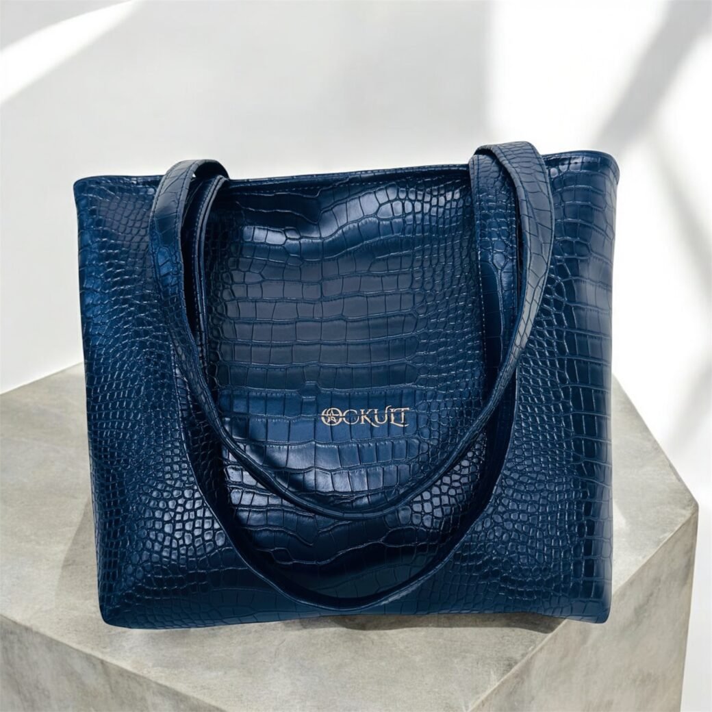 Blue CR Tote Bag - Image 3